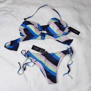 TAVIK CHARLIE Swim Top & BEBE Mini Bottom
ESALEN Set Size Large